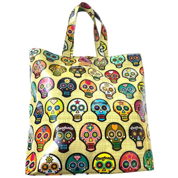 Consuela Grab N Go Large Tote Sugar Skulls - Picture 1 of 16